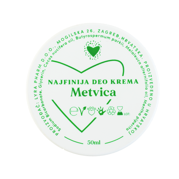 Najfinija deo krema od metvice, Lyrapharm,, 45 kn