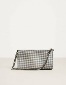 Bershka, svjetlucava srebrna torba, 69,90 kn