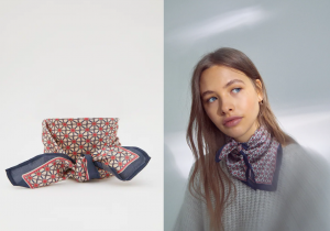 Pull&Bear, šal s geometrijskom uzorkom, 49,90 kn