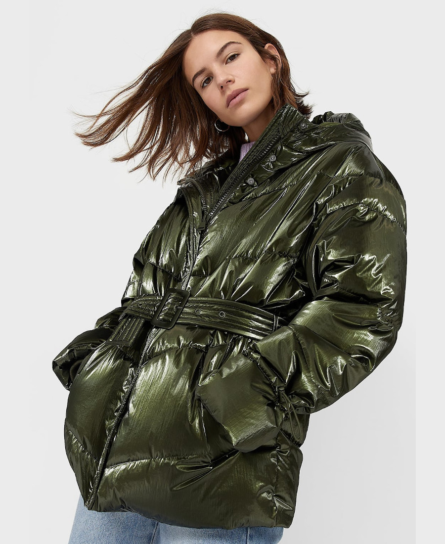 Stradivarius_Puffer jakna s pojasom_prije 499,90 kn, sada 299,90 kn