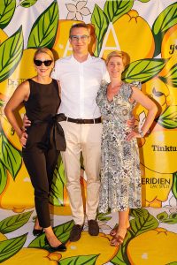 Andrijana Mladina, Arnoud Zaalberg, direktor resorta Le Meridien Lav sa suprugom