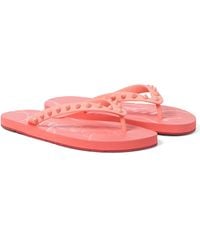 christian-louboutin-pink-Loubi-Flip-Thong-Sandals