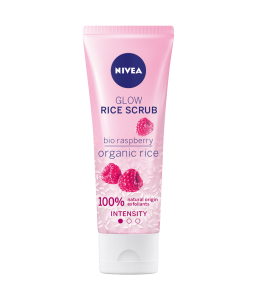 NIVEA GLOW piling od riže