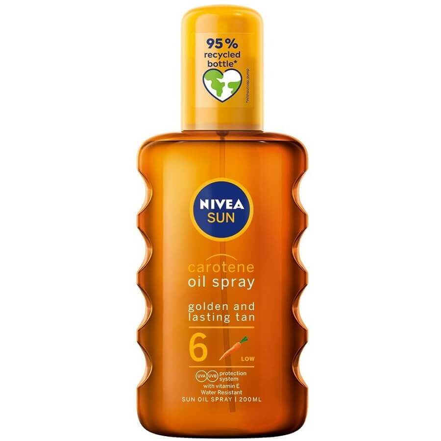 Nivea SUN Oil Spray Carottene SPF 6 - Ulje za brže tamnjenje