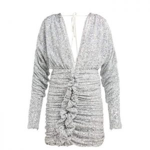 worn-attico-sequin-mini-dress