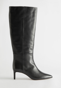 leatherkneehighboots