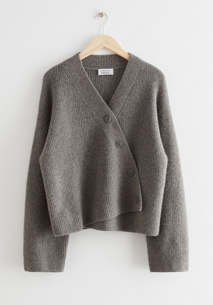 relaxedasymmetricalknitcardigan