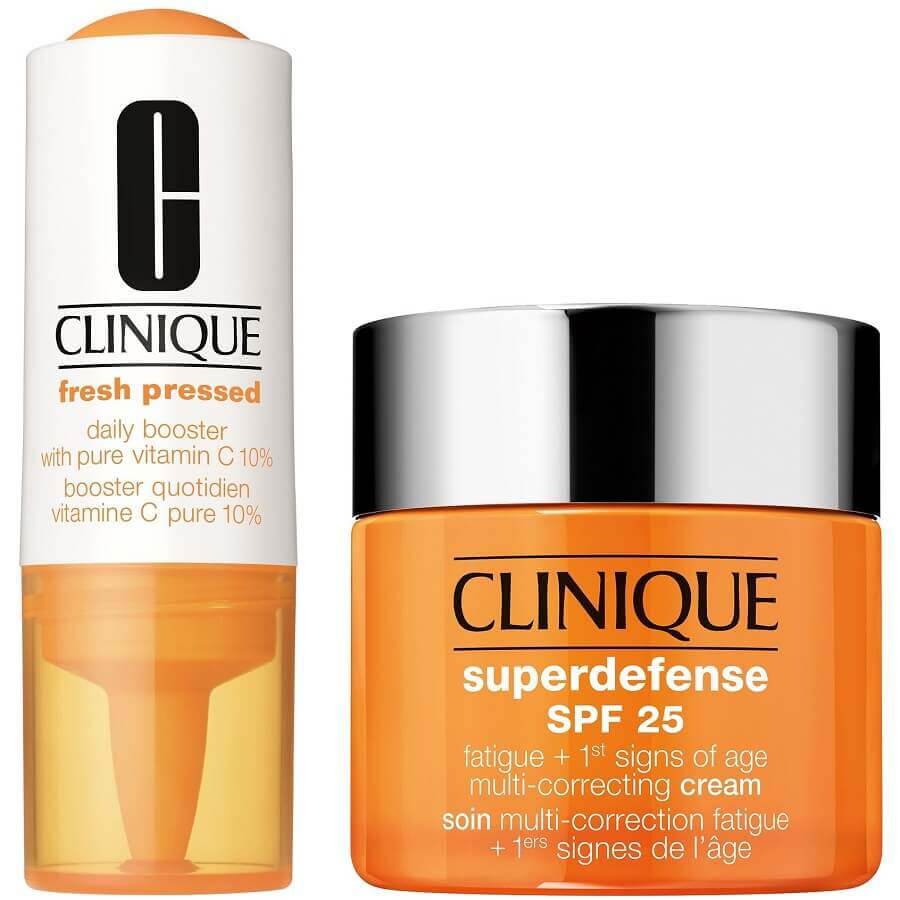Clinique Superdefense Cream Oily Skin SPF25 + Fresh Pressed - Tretman za lice