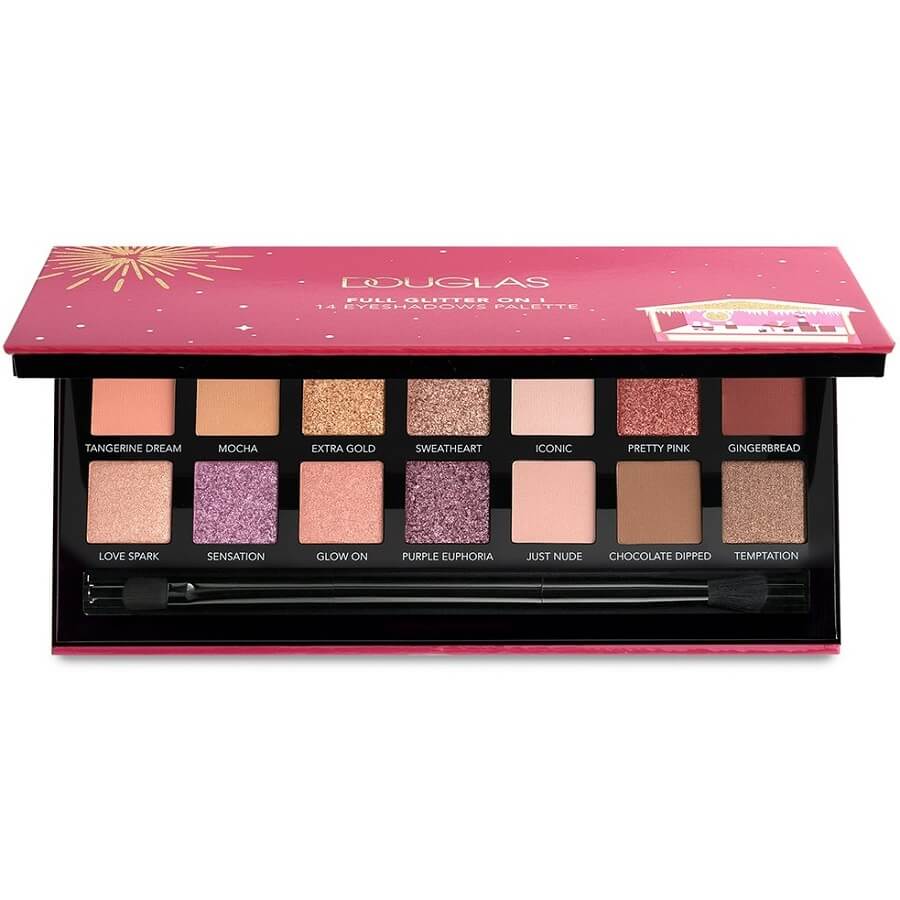Douglas Full Glitter On Eyeshadow Palette - Paleta sjenila za oči