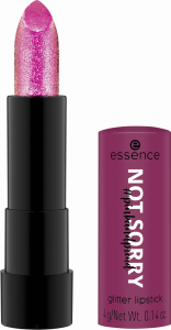 essence Not sorry glitter lipstick