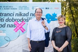 NJ.E.Alan Bowman, veleposlanik Kanade, Natasa Popovic