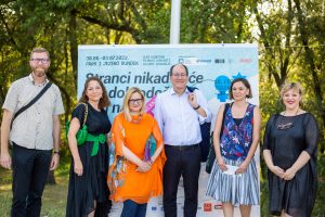 Pater Stanko Perica,pucka pravobraniteljica Tena Simonovic Einwalter, Ida Mahecic Bajovic, Nj.E.Alan Bowman, Tatjana Vlasic, Natasa Popovic