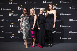 Rijana Hadžić Radoš (Nohaa design), Mirjana Mikulec (Mirjana Mikulec interijeri), Ksenija Vrbanić (Xenia design i Aleksandra Dojčinović (Leilou by Alex)