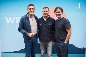 Božo Skoko, Boris Kovaček i Dražen Klarić