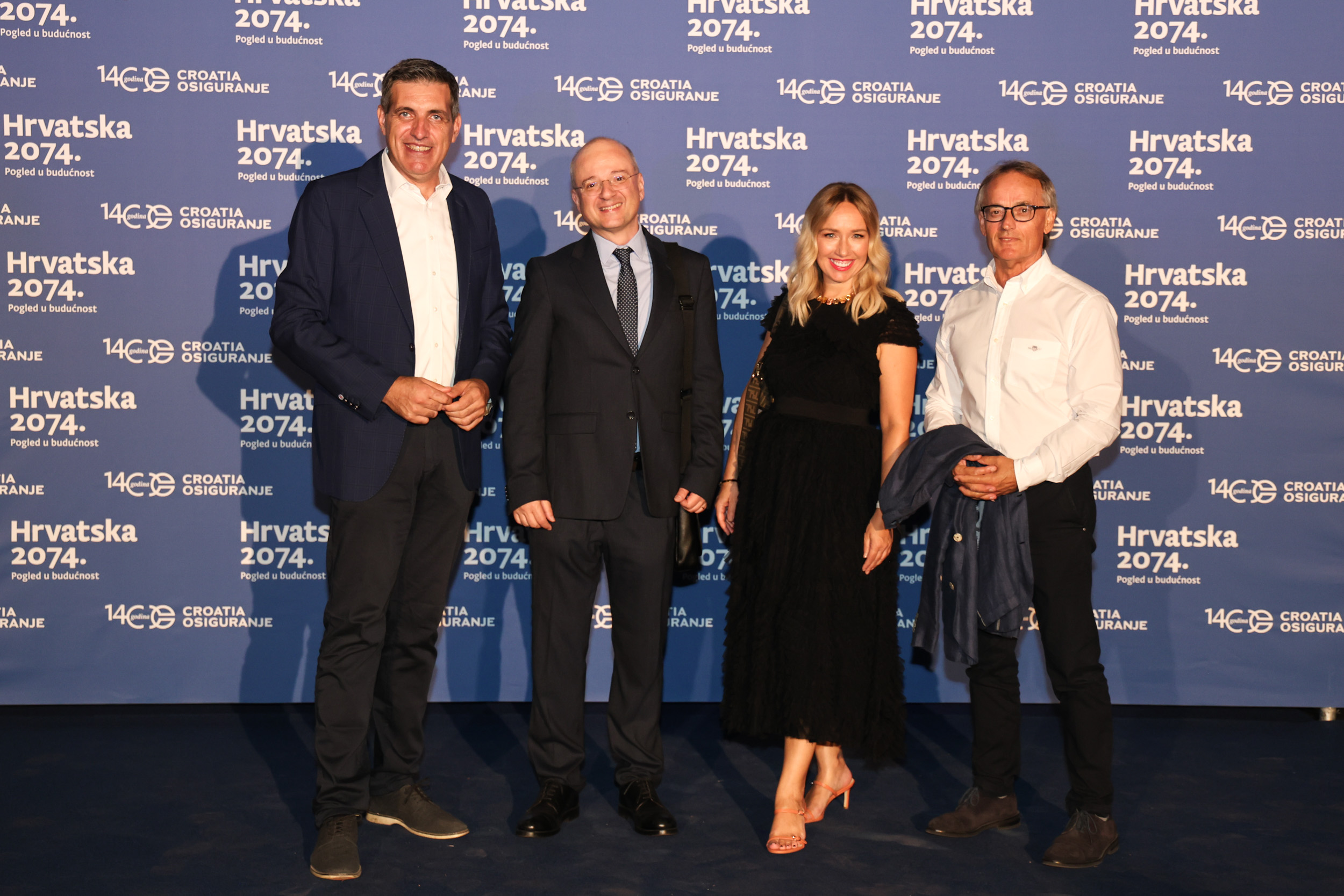 Božo Skoko, Igor Rudan, Maja Weber i Predrag Grubić